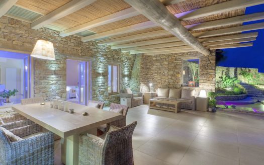 Chic Stone-Villa in Plintri, Mykonos