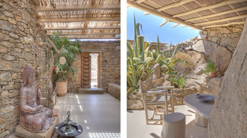 Chic Stone-Villa in Plintri, Mykonos