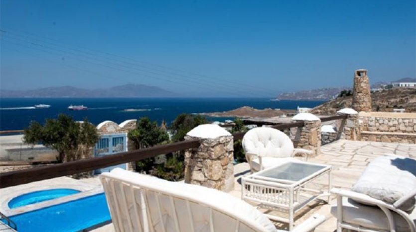 Villa with Unrivaled Views in Mykonos