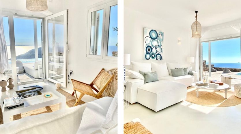 Charming White Villa in Syros