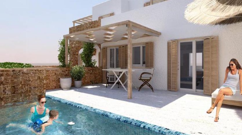 Seaside Villas in Naxos