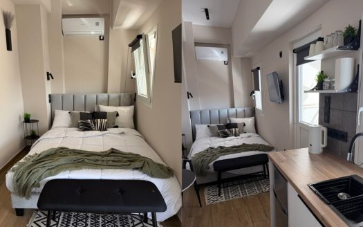 Fully Renovated 15m² Studio with Terrace in Kypseli