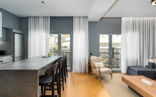 Fully Furnished 2-Bedroom Apartment in Exarcheia