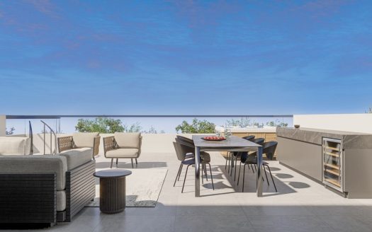 Modern Penthouse Living Just 600m from the Beach